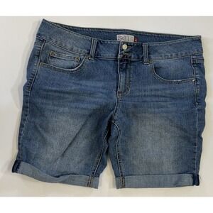 SO‎ Jean Shorts Junior Size 15 Medium Wash